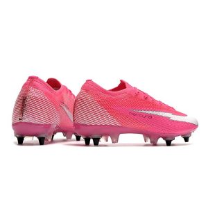 Kopačky Pánské Nike Mercurial Vapor XIII Elite SG AC Mbappé Pink – Pink Bílý Černá